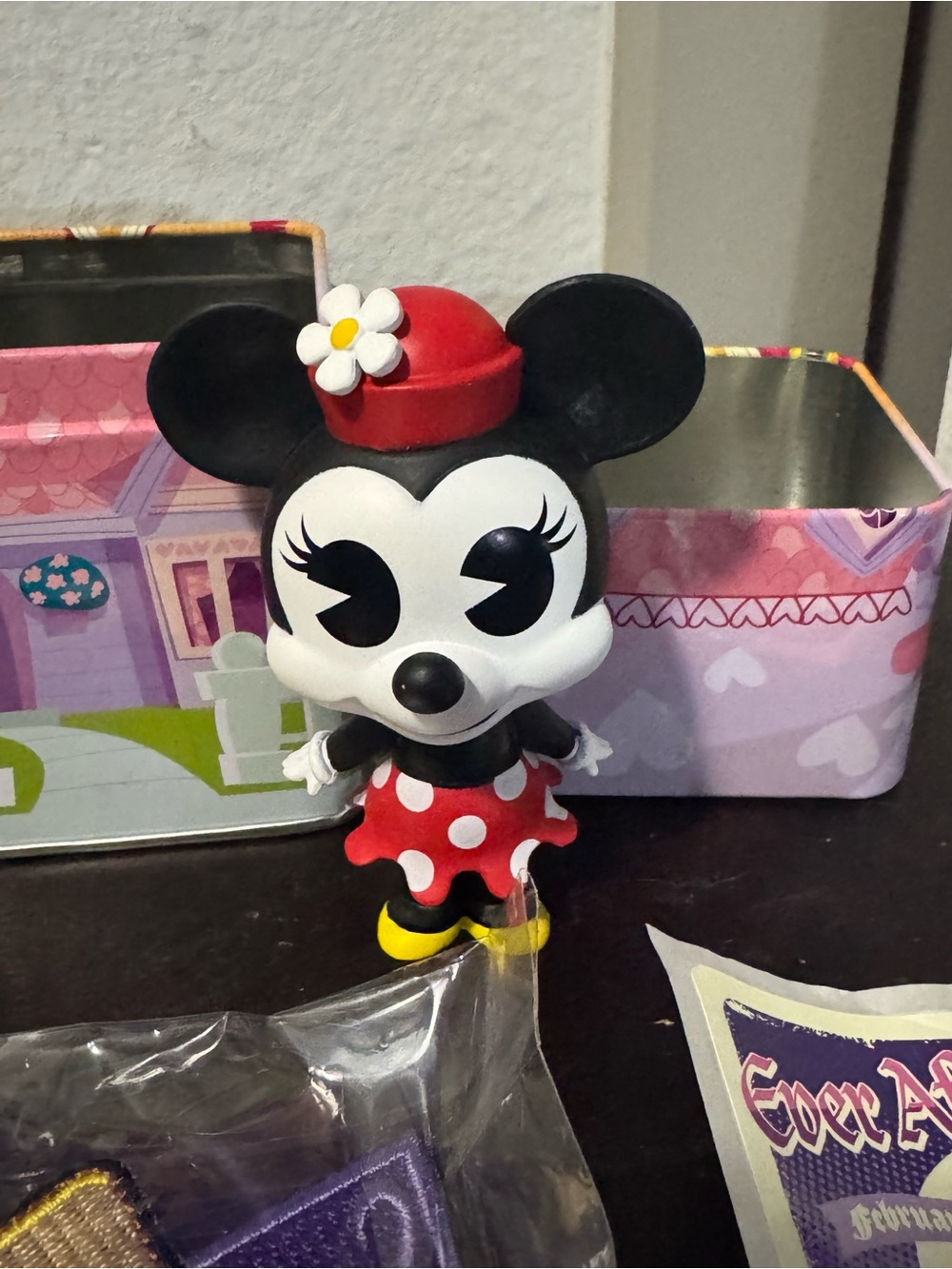 Minnie Mouse Vinyl Figure with Red Polka Dot Skirt
